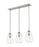 3 Light Linear Chandelier | 488P8-3L-BN