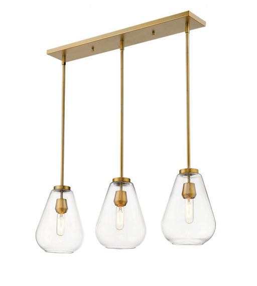 3 Light Linear Chandelier | 488P8-3L-OBR