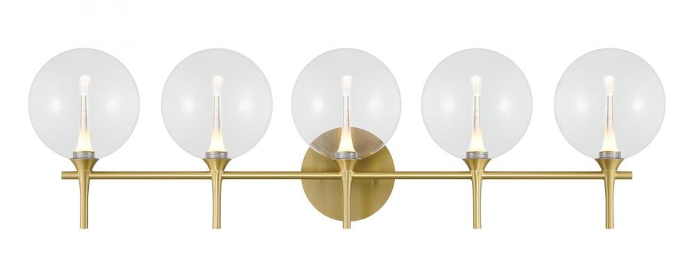 Iissa-vanity- 5 Light -gd-cl | 48919-012