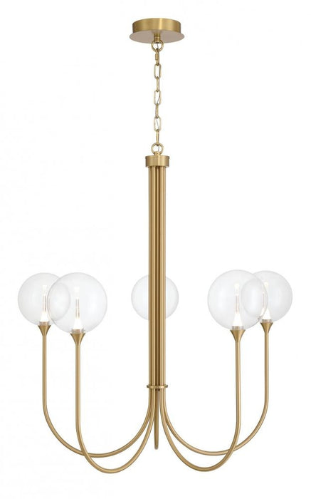 Iissa-chandelier- 5 Light -34in-gd-cl | 48922-012