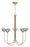 Iissa-chandelier- 5 Light -34in-gd-sk | 48922-029