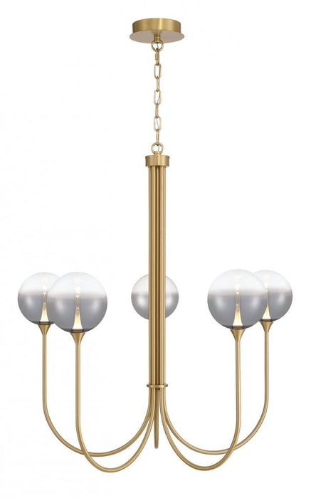 Iissa-chandelier- 5 Light -34in-gd-sk | 48922-029