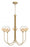 Iissa-chandelier- 5 Light -34in-gd-am | 48922-039
