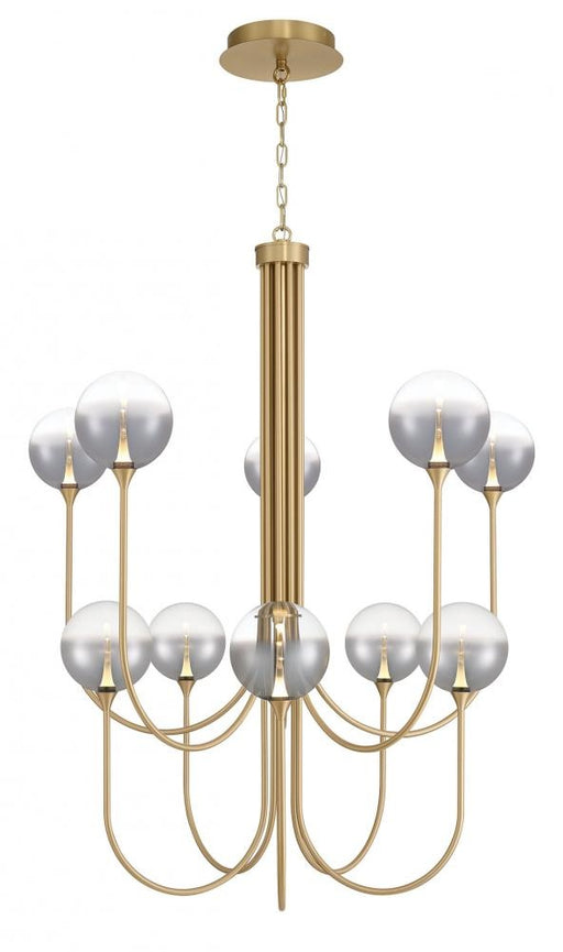 Iissa-chandelier- 10 Light -40in-gd-sk | 48925-020