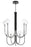 Iissa-chandelier- 10 Light -40in-bk-cl | 48926-010