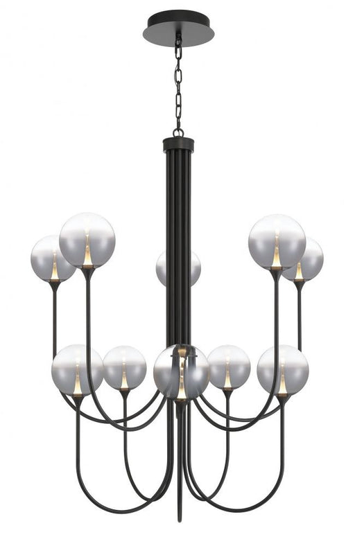 Iissa-chandelier- 10 Light -40in-bk-sk | 48926-027