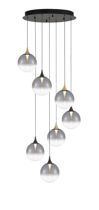 Iissa-chandelier- 7 Light -21in-gbm-sk | 48930-024