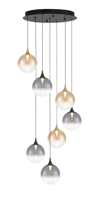 Iissa-chandelier- 7 Light -21in-gbm-mx | 48930-042