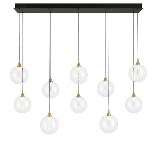 Iissa-chandelier- 10 Light -47in-gd-cl | 48932-011