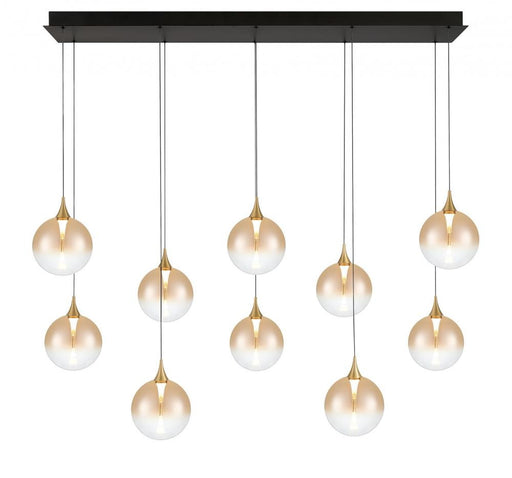 Iissa-chandelier- 10 Light -47in-gd-am | 48932-035