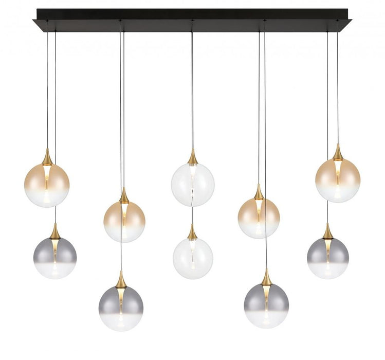 Iissa-chandelier- 10 Light -47in-gd-mx | 48932-046