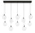 Iissa-chandelier- 10 Light -47in-bk-cl | 48933-018
