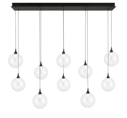10-light 47" Integrated Led Multi Drop Chandelier | 48933-018