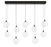 10-light 47" Integrated Led Multi Drop Chandelier | 48933-018