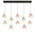 10-light 47" Integrated Led Multi Drop Chandelier | 48933-032