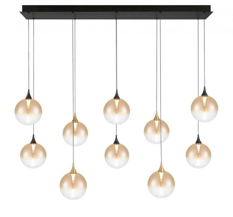 Iissa-chandelier- 10 Light -47in-gbm-am | 48934-039