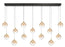 Iissa-chandelier- 14 Light -72in-gd-am | 48938-037