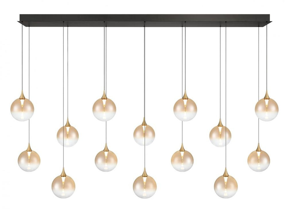 Iissa-chandelier- 14 Light -72in-gd-am | 48938-037