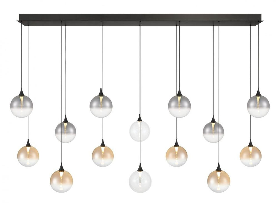 Iissa-chandelier- 14 Light -72in-bk-mx | 48939-045