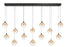 Iissa-chandelier- 14 Light -72in-gbm-am | 48940-030