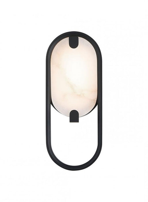 Noga-wall Sconce-11in-bk-alb | 48954-020