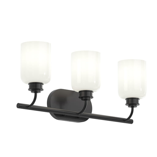 Reines Three-light Bath Vanity With Opal Glass Shades | P300579-31M