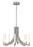 Olette-chandelier- 8 Light -24in-sn-fr | 49010-022