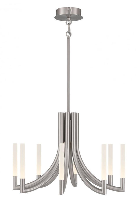 Olette-chandelier- 8 Light -24in-sn-fr | 49010-022