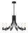 Olette-chandelier- 12 Light -36in-bk-fr | 49011-036