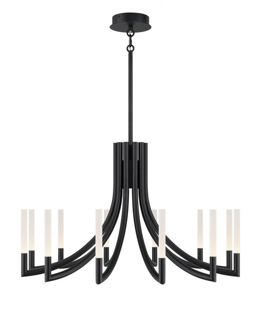 Olette-chandelier- 12 Light -36in-bk-fr | 49011-036