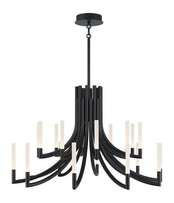 Olette-chandelier- 20 Light -42in-bk-fr | 49012-033