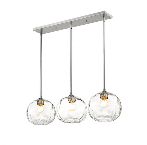 3 Light Linear Chandelier | 490P10-3L-BN