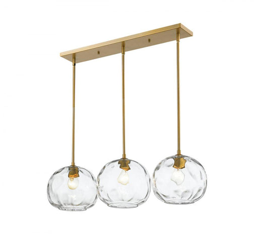 3 Light Linear Chandelier | 490P10-3L-OBR