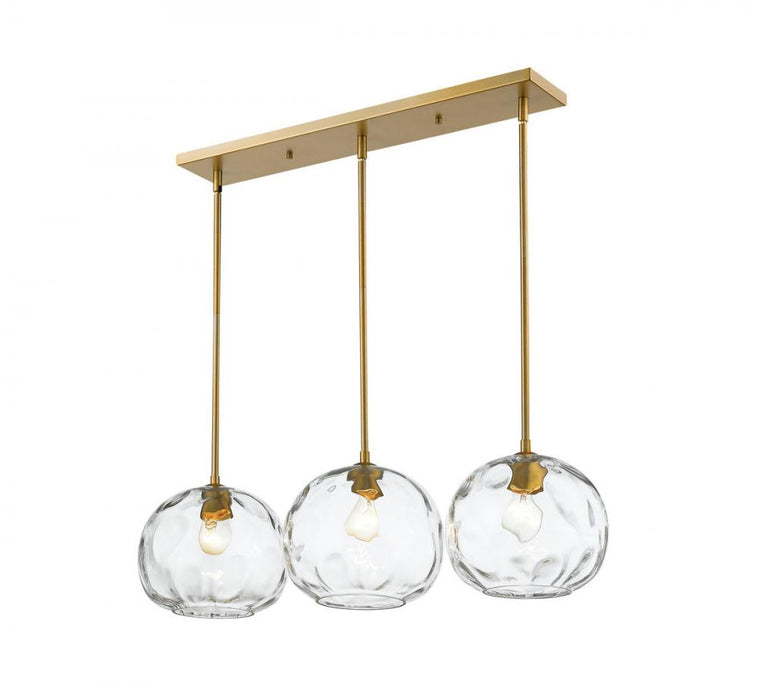 3 Light Linear Chandelier | 490P10-3L-OBR