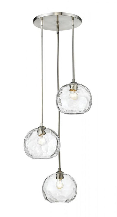 3 Light Chandelier | 490P10-3R-BN
