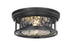 2 Light Flush Mount | 493F2-MB