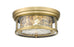 2 Light Flush Mount | 493F2-RB