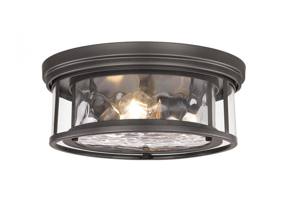 3 Light Flush Mount | 493F3-BRZ