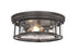 3 Light Flush Mount | 493F3-BRZ
