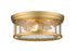 3 Light Flush Mount | 493F3-OBR