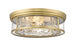 4 Light Flush Mount | 493F4-RB