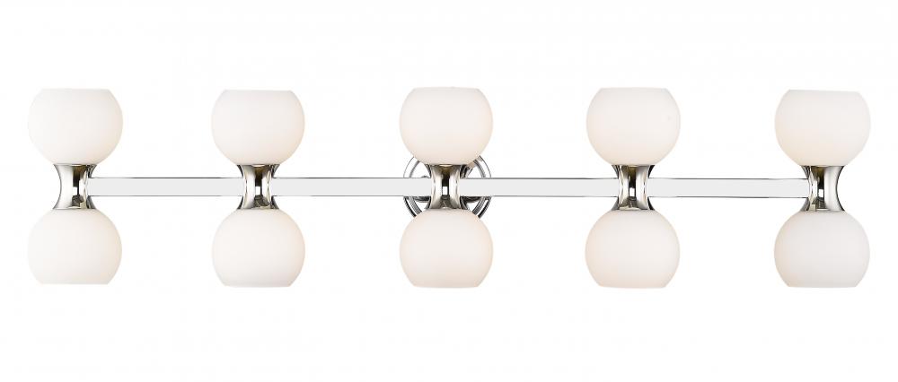 10 Light Vanity | 494-10V-CH