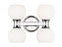 4 Light Vanity | 494-4V-CH