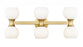 6 Light Vanity | 494-6V-MGLD