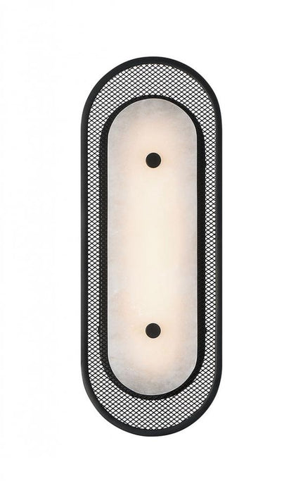 Tramore-wall Sconce-16in-bk-alb | 49442-021