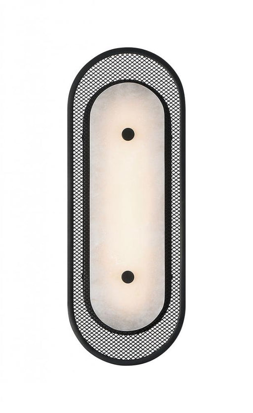 Tramore-wall Sconce-16in-bk-alb | 49442-021