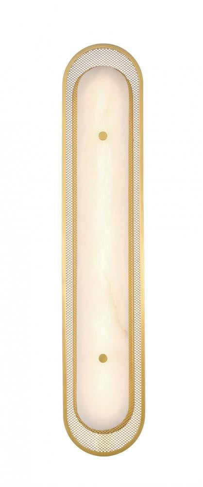 Tramore-wall Sconce-30in-bk-sl | 49444-018