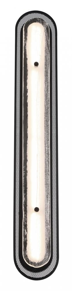 Tramore-wall Sconce-38in-bk-sl | 49445-015