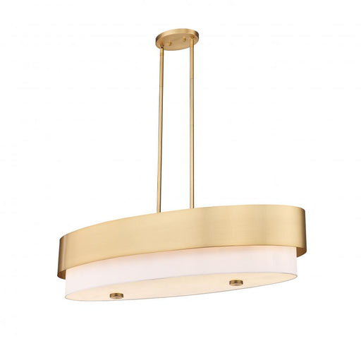 5 Light Linear Chandelier | 495-42L-MGLD