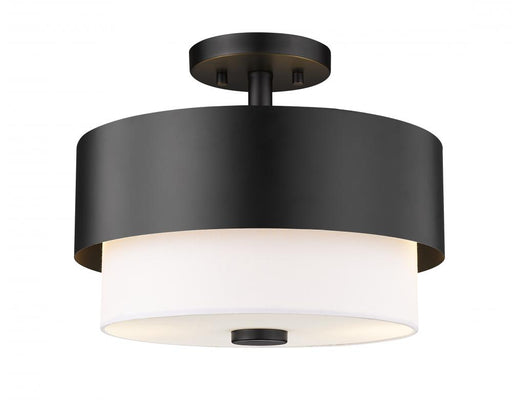 2 Light Semi Flush Mount | 495SF13-MB